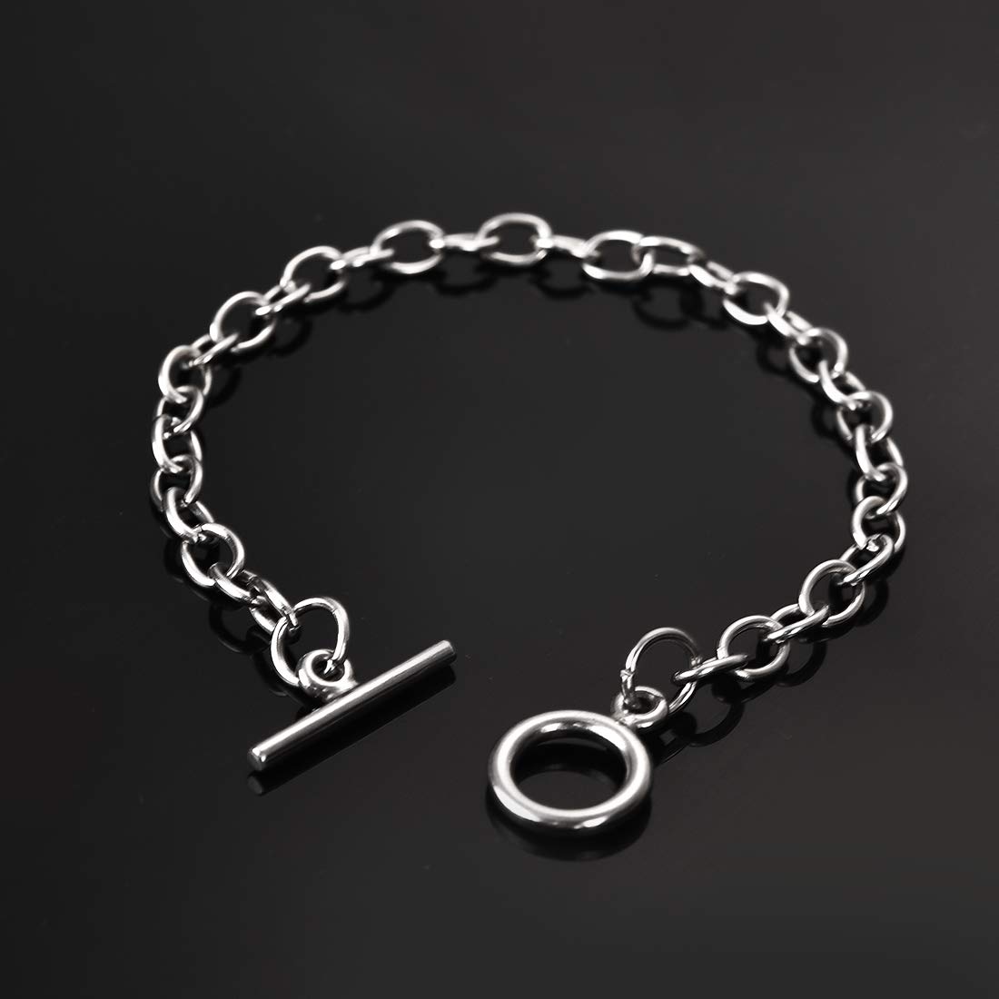 アクセサリー PARTS OF FOUR Toggle Chain Bracelet XS Deco Link Toggle Chain Bracelet (XS Links, AS) – Parts of Four